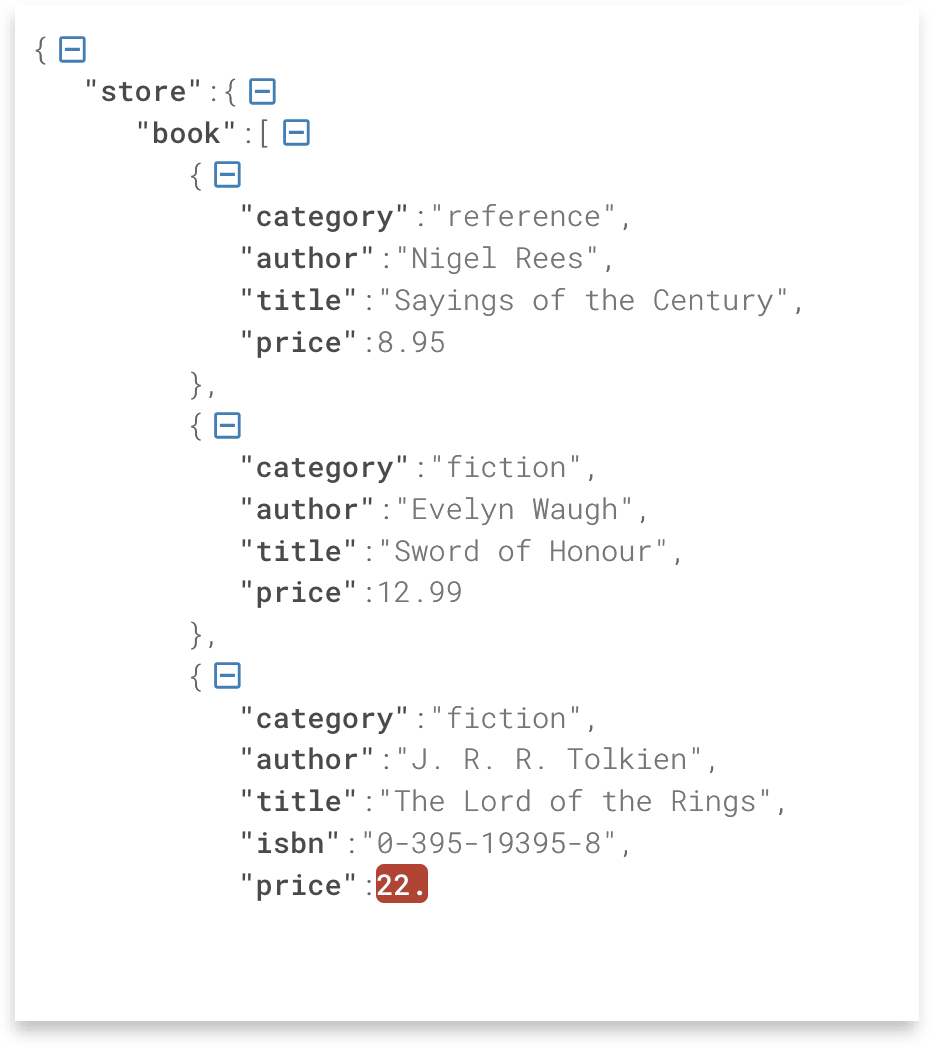 Format Invalid Json